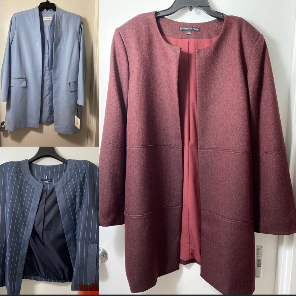 Bundle Three Jackets sized 14W- 16W-18